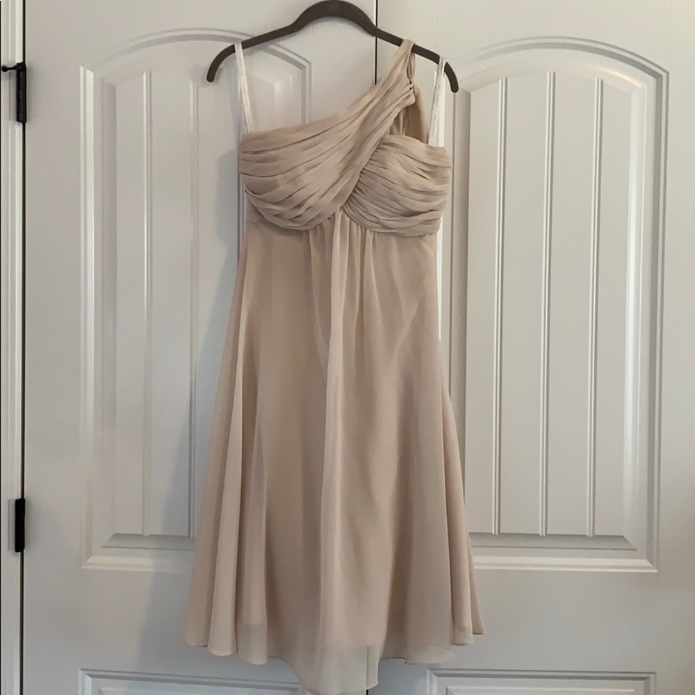 Nude Bridesmaid Dress